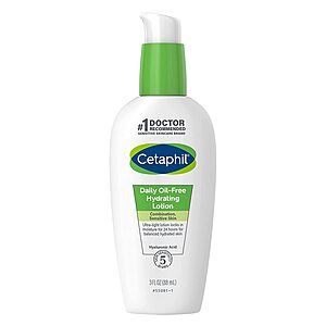 Cetaphil: 3-Oz Oil-Free Daily Hydrating Lotion $7.50, 25-Ct Gentle Makeup Removing Face Wipes $4.65 & More w/ S&S + Free Shipping w/ Prime or on $25+