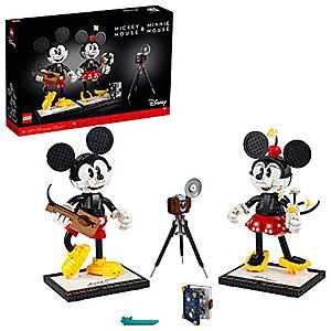 LEGO Disney Mickey Mouse & Minnie Mouse Buildable Characters (43179) (1,739 Pieces) - $125.49 + F/S - Amazon