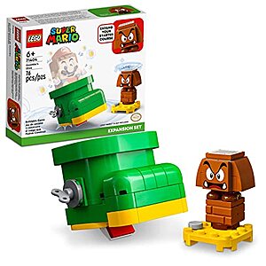 LEGO Super Mario Goomba’s Shoe Expansion Set 71404 (76 Pieces) - $7.99 - Amazon