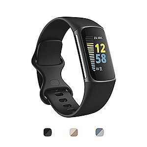 Fitbit Charge 5 Advanced Fitness & Health Tracker with Built-in GPS - $99.95 + F/S - Amazon