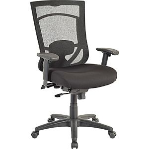 Tempur-Pedic Mesh Back Fabric Task Chair, Black (TP7000-RAV/COAL) $199.99