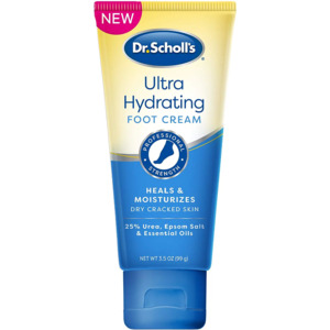 3.5-Oz Dr. Scholl's Ultra Hydrating Foot Cream or Ultra Exfoliating Foot Lotion $2.95 w/ S&S + Free Shipping w/ Prime or $25+