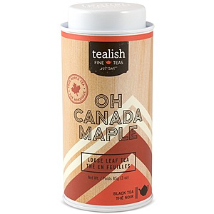 Tealish Teas: Apple Cinnamon $3.80, Oh Canada Maple $5, Fountain of Youth $8.50 & More at Macy's w/ Free Store Pickup