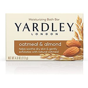 4.0-Oz Yardley London Moisturizing Bath Soap Bar (Oatmeal & Almond) $0.69 + Free Shipping w/ Prime or on orders over $25