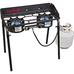Camp Chef Explorer 2-Burner Outdoor Camping Stove $100 or Less + Free Shipping