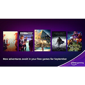 [Begins 9/1] Prime Members: Assassin’s Creed Origins, Shadow of Mordor, Football Manager 2022 and more Free