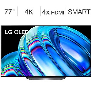 COSTCO: LG 77" OLED B2 Series TV + w/ 5 yr wty + $100 Streaming Credit $2299.99