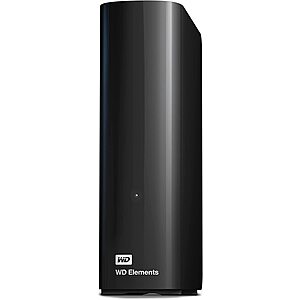 Amazon - WD 20TB Elements Desktop External Hard Drive, USB 3.0 - $329.99