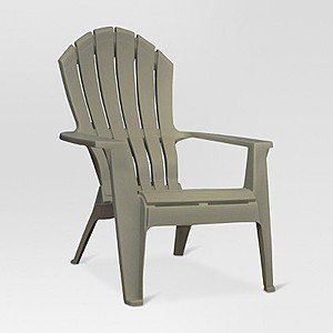 RealComfort Resin Adirondack Chair on Clearance @ Target $9-$13 - YMMV In-store / B&M Only