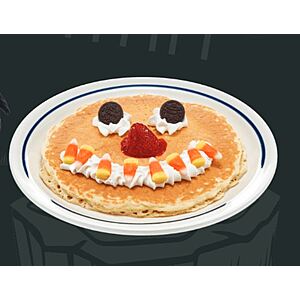 Halloween Freebies: IHOP: Kids 12 or Under: Scary Face Pancake Free (10/29 7am-10pm) & More