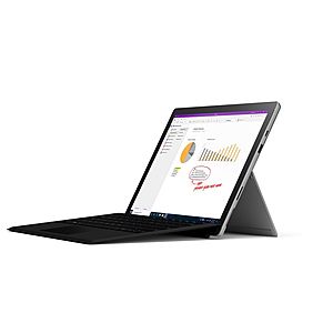 Microsoft 12.3" Surface Pro 7 + Pro Type Cover: i3-1005G1, 4GB DDR4, 128GB SSD $599 + Free Shipping