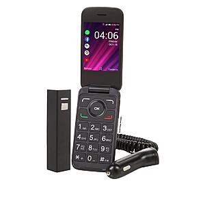 [HSN] Alcatel My Flip 2 A406DL Tracfone Bundle w/365 days of service/1200 Min/Text/Data, $30, after coupon code, F/S