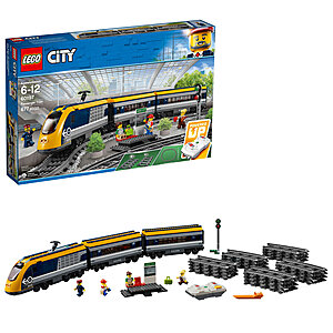 677-Piece LEGO City Passenger Train w/ Motorized Engine $128 + Free Shipping