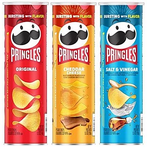 5.5-Oz Pringles Potato Crisps Chips (Various Flavors): 3 for $3.50 + Free Pickup on $10+ @ Walgreens