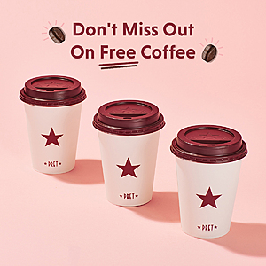 Pret a Manger Coffee Subscription Free First Month (offer ends May 6th)