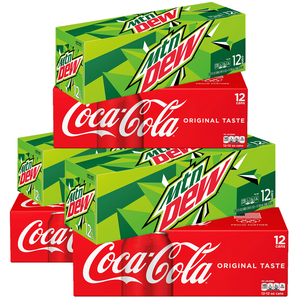 Select MyWalgreens Members: 12-Ct 12-Oz Coca-Cola, Pepsi, Dr. Pepper, Mountain Dew & More 6 for $16.49 + Free Store Pickup
