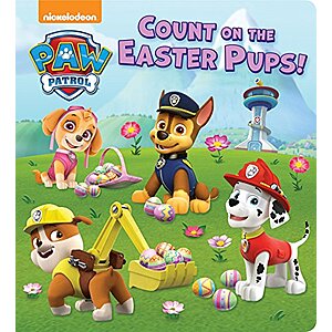 Kids' Easter Books: Paw Patrol Count On The Easter Pups Board Book $3.15, Hoppy Easter, Blue's CluesBoard Book $3.60 & More + FS w/ Walmart+, FS on $35+ or FS w/ Prime, FS on $25+