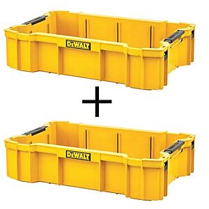 2-Pack DeWALT Toughsystem 2.0 Deep Tool Storage Trays $20 & More + Free S/H