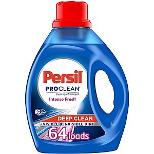 100-Oz Persil ProClean Deep Clean Intense Fresh Laundry Detergent $8.90 w/ S&S + Free Shipping w/ Prime or on $25+