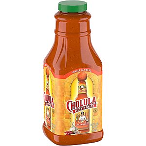 64-Oz Cholula Chili Garlic Hot Sauce $11.75 w/ S&S + Free Shipping w/ Prime or on $25+