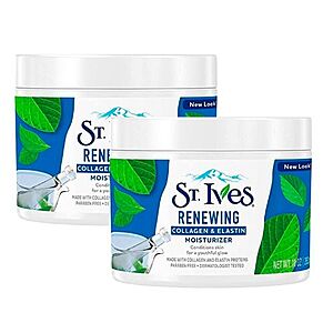 10-Oz St. Ives Moisturizer Collagen and Elastin Facial Moisturizer 2 for $9 w/ Subscribe & Save