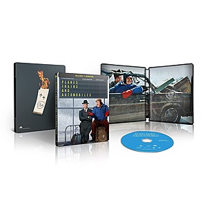 $11.99 Planes, Trains & Automobiles Limited Edition-Steelbook [Blu-ray + Digital Copy]