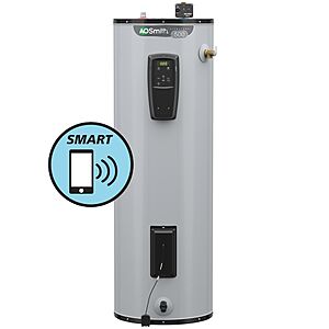 55-gal electric smart water heater for $608 (sale today only 1/20) free store pickup at Lowe's