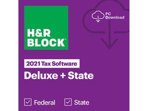 H&R Block 2021 Tax Software: Premium (Physical) $25, Deluxe + State (Digital) $17.50 & More