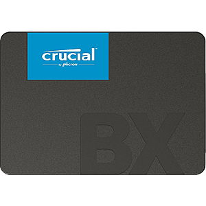 1TB Crucial BX500 2.5" Solid State Drive SSD $58 + Free S/H