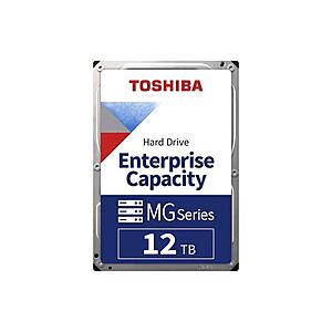 12TB Toshiba Enterprise 512e Int Hard Drive $180