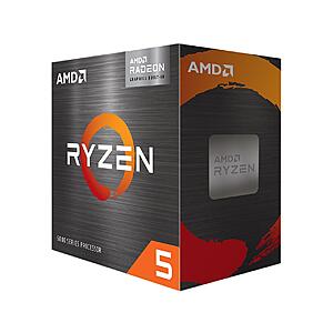 AMD Ryzen 5 5600G 6-Core 12-Thread Unlocked Desktop Processor $114