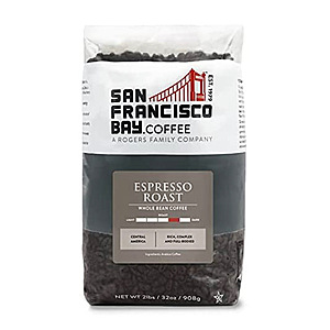 SF Bay Coffee: 32-Oz Whole Bean or 28-Oz Ground (various flavors/roasts) from $12.35 w/ Subscribe & Save