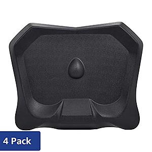 Amazon Basics Non-Flat Standing Desk Anti-Fatigue Mat, 4-Pack $46.39