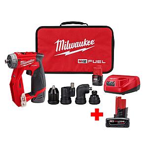 **Milwaukee Special Buys** M18 FUEL HACKZALL Recip Saw 5ah Kit + Gen 3 FUEL Impact ($229), M12 FUEL 4-in-1 Driver 2ah Kit + 6ah ($199), M12 band saw 3ah Kit + 6ah ($189), others