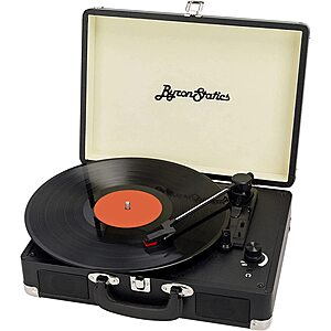 Prime members: ByronStatics 3-Speed Vinyl Record Turntable Player $19.99 at woot!