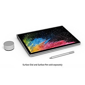 Microsoft Surface Book 2 (Intel Core i7, 8GB RAM, 256GB) - 13.5" $1600