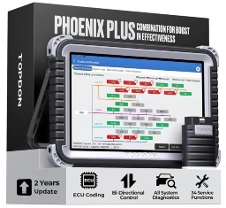 TOPDON Phoenix Plus Bidirectional Scan Tool $758.30 + Free Shipping