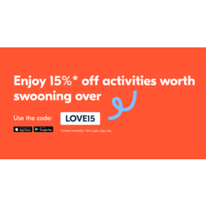 Valentine's Day Discount at GetYourGuide -15% in the App