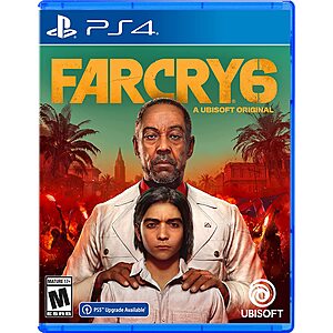 Far Cry 6 Standard Edition (PS4 or PS5) $15
