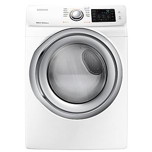 Samsung DVG45N5300W/A3 7.5 cu. ft. Gas Dryer with Steam $359.60 & More + Free S&H