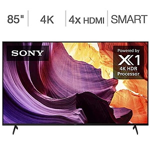 Sony 85" Class - X80CK Series - 4K UHD LED LCD TV $1599