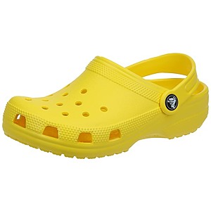 Crocs Footwear: Classic Lined Clog (Black, Men's 12/ Women's 14) $15 & More + Free S/H w/ Amazon Prime
