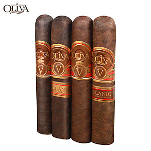 Oliva V 92+ Rated 4-Cigar Sampler w/ FS - $25 Lowest Price