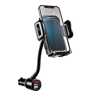 SOAIY 3-in-1 Cigarette Lighter Car Mount + Voltage Detector + Free Shipping $11.99 - Best Buy Or Amazon