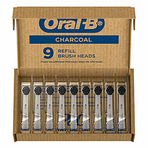 Oral-B Charcoal Replacement Toothbrush Heads Costco $29.97 FS
