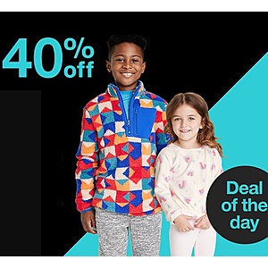 Target - 40% off kids & toddler clothes - end 11/26