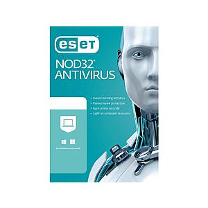 ESET NOD32 Antivirus 2022 (1 Devices / 1-Year) $12.49 & More (Digital Download)