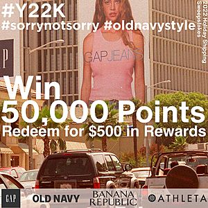 Gap Holiday Contest (Win $500 in Rewards - Redeem at Gap, BR, Old Navy, or Athleta) - Winners Selected Hourly & No Purchase Req'd