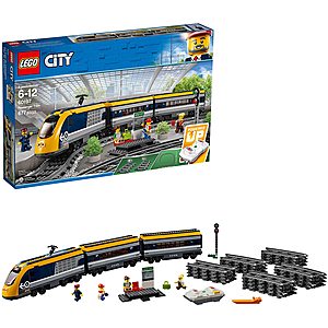 LEGO City Passenger Train 60197 Building Kit (677 Pieces), Overbox - Amazon (In stock on March 13) $128