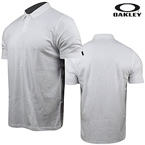 Oakley Crestible Solid Cotton Polo (White) (Sm, M, L, XL) $19.99  + Free Ship